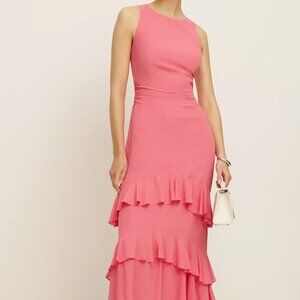 Reformation Magnus Dress Snapdragon - Size 4